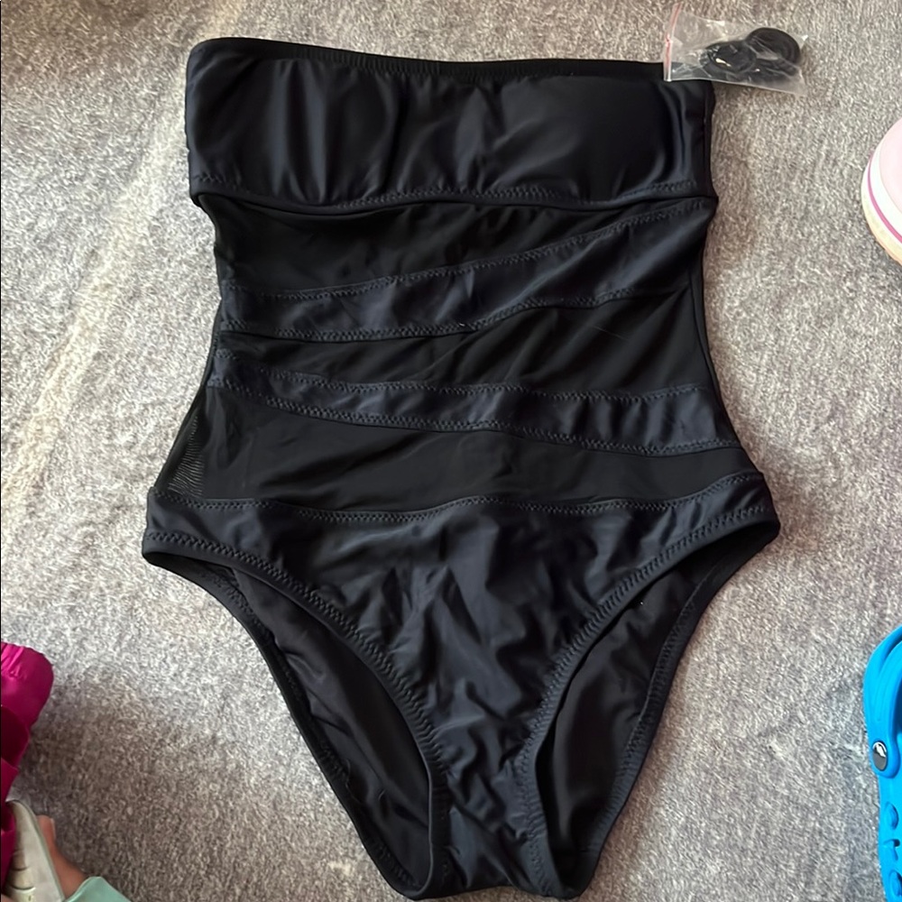 Timeless Black One-Piece Swimsuit